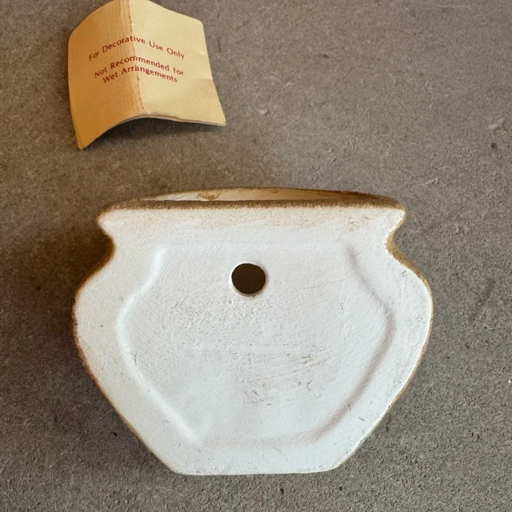 Vintage‎ Rancho Feliz Navajo Indian Small Sand Art Wall Pocket/Vase - Picture 4 of 4